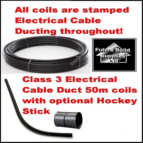 Electric cable duct - cable, ducting