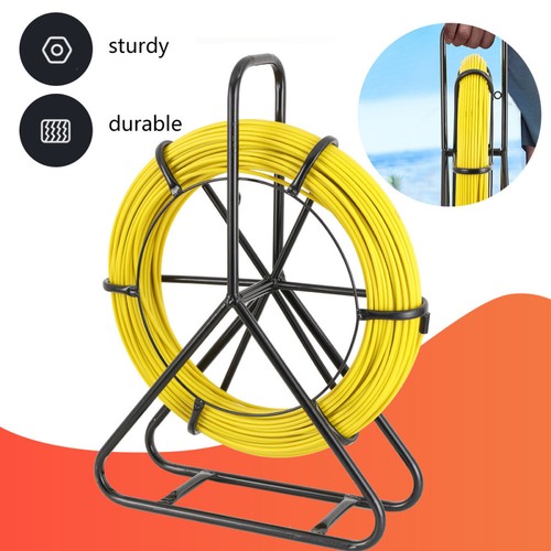 Fiberglass duct rodder cable - duct,